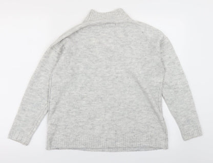 Primark Womens Grey  Knit Pullover Jumper Size XS