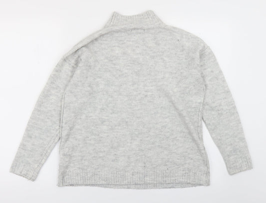 Primark Womens Grey  Knit Pullover Jumper Size XS