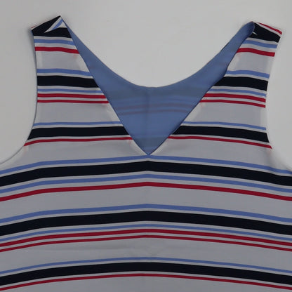 Womens UK Size 10 NEXT Multicoloured Basic Blouse