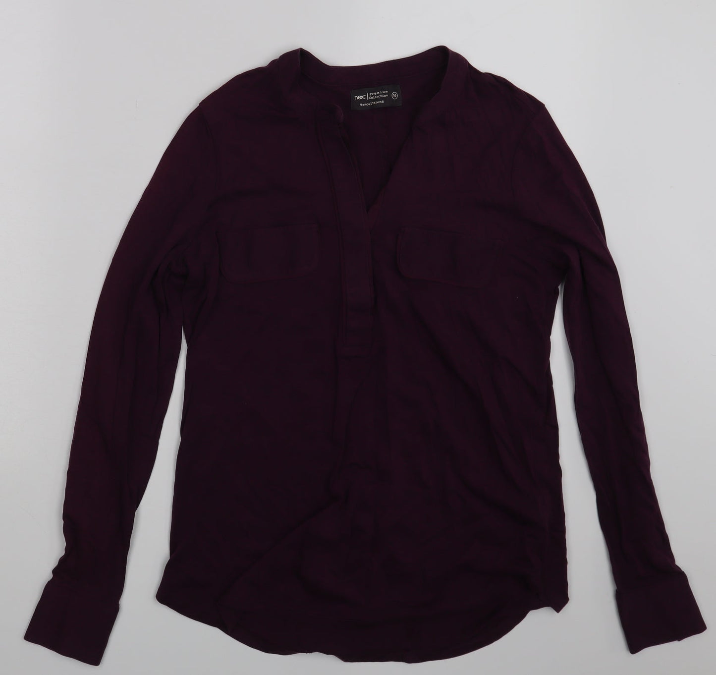 Womens UK Size 10 NEXT Purple Pullover Sweatshirt