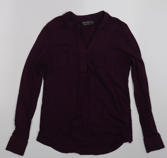 Womens UK Size 10 NEXT Purple Pullover Sweatshirt