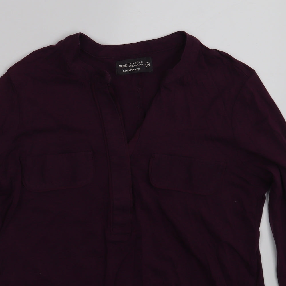 Womens UK Size 10 NEXT Purple Pullover Sweatshirt