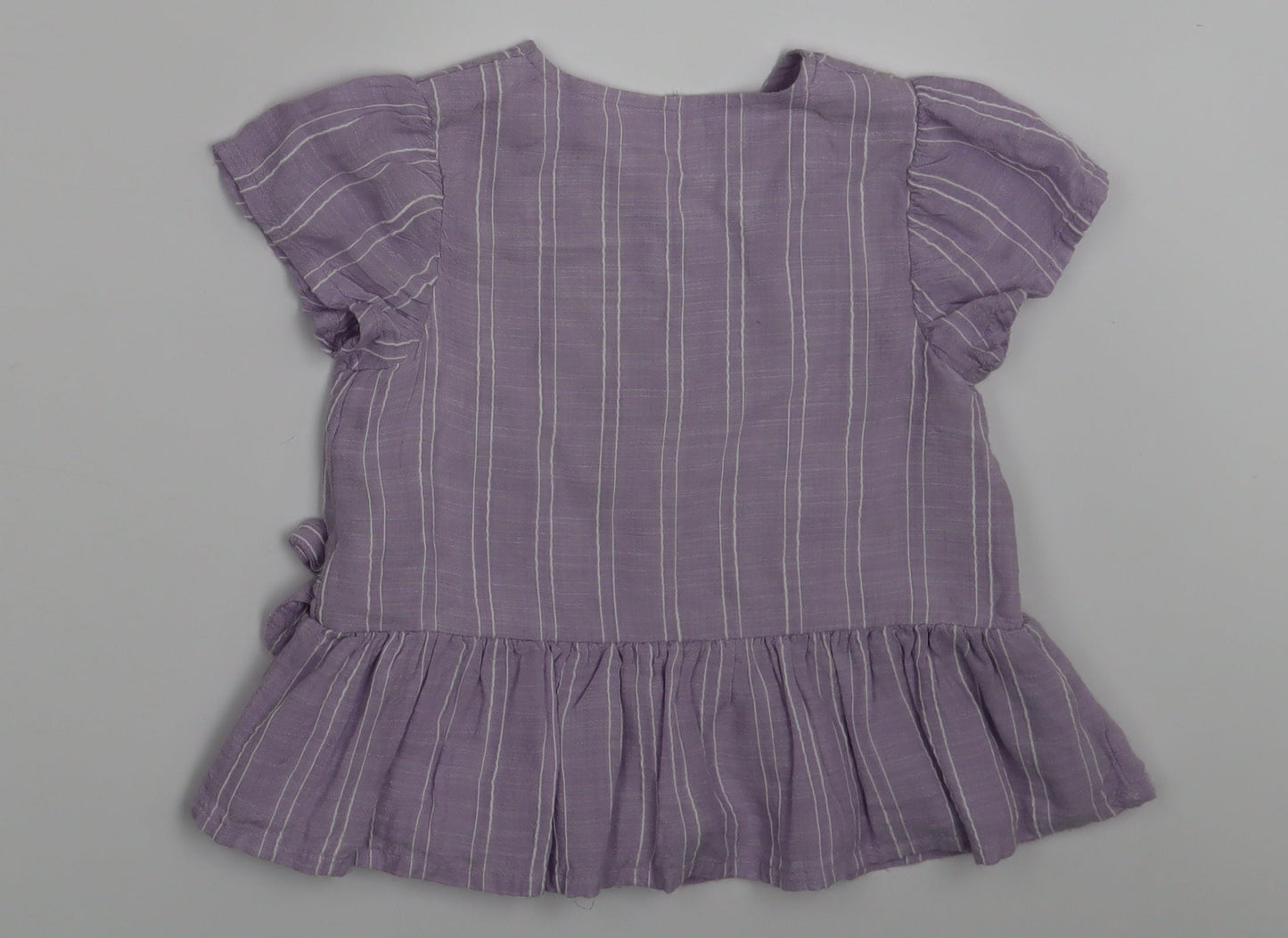 George Girls Purple   Basic Dress Shirt Size 3 Years