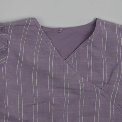 George Girls Purple   Basic Dress Shirt Size 3 Years