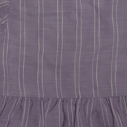 George Girls Purple   Basic Dress Shirt Size 3 Years