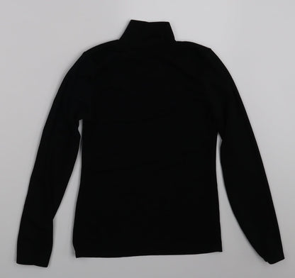 Boohoo Womens Black   Basic Blouse Size 6