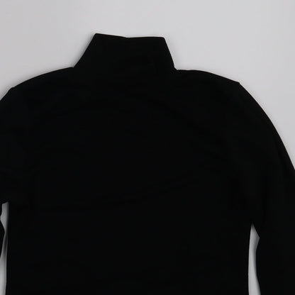 Boohoo Womens Black   Basic Blouse Size 6