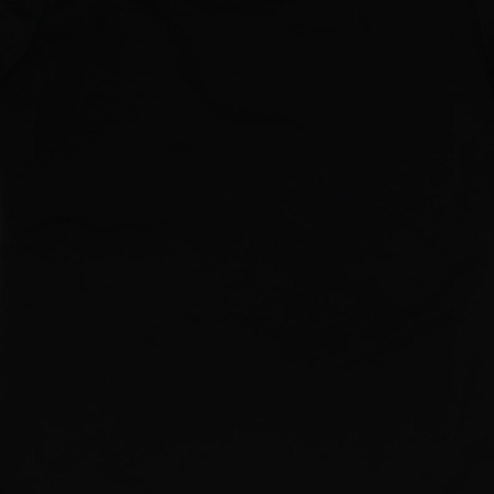 Boohoo Womens Black   Basic Blouse Size 6