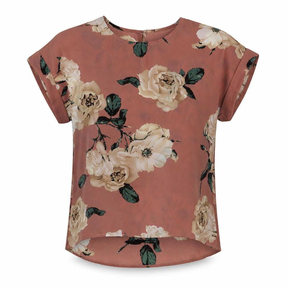 Womens UK Size XS SheIn Pink Basic Blouse