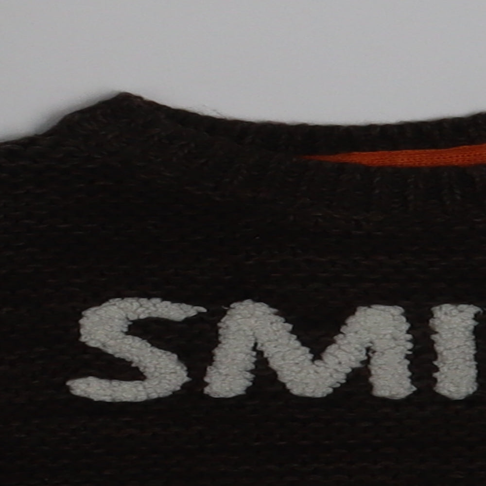 Nutmeg Baby Brown   Pullover Jumper Size 0-3 Months  - SMILE
