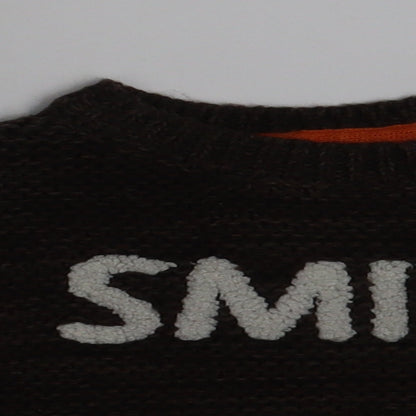 Nutmeg Baby Brown   Pullover Jumper Size 0-3 Months  - SMILE