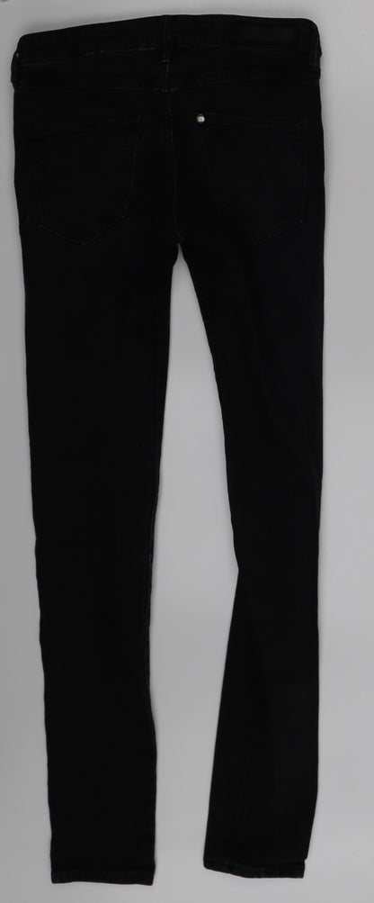 Denim Girls Grey  Denim Skinny Jeans One Size