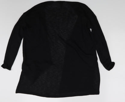 Divided Womens Black   Tunic Jumper Size S