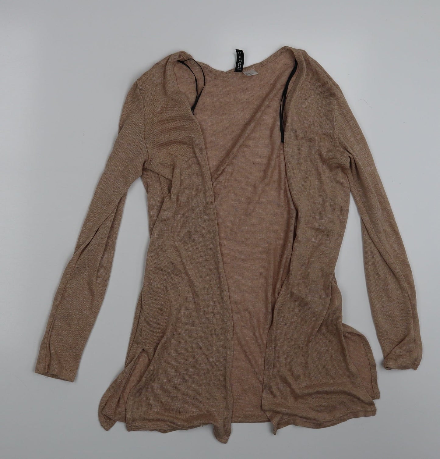 Divided Womens Gold   Cardigan Jumper Size XS