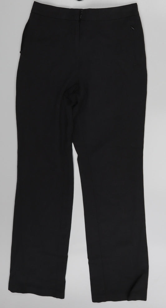 M&S Womens Grey   Trousers  Size 12 L29 in