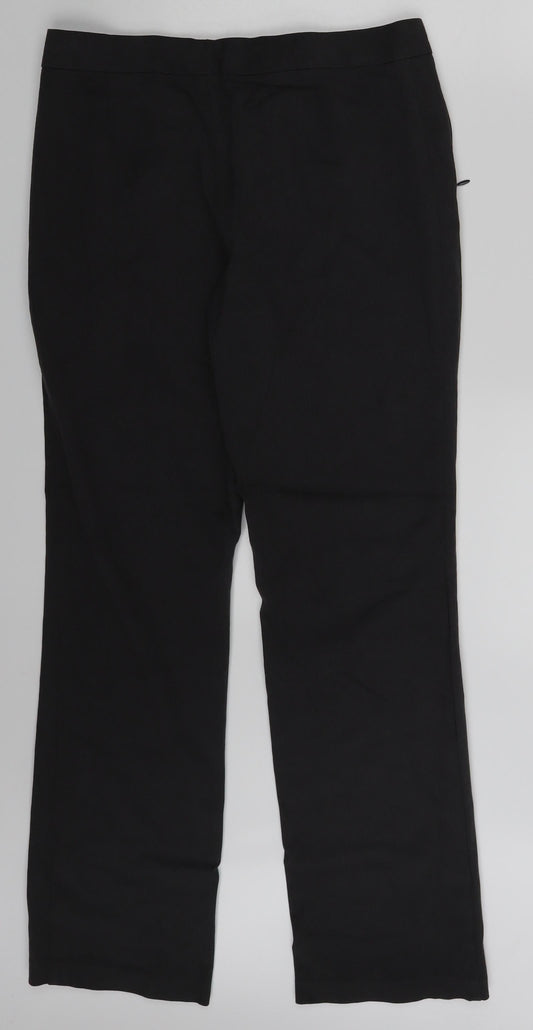 M&S Womens Grey   Trousers  Size 12 L29 in