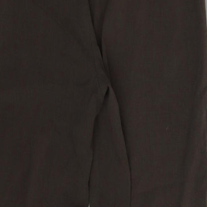 Womens UK Size 16 Sarah Hamilton Regular Fit  Brown Trousers