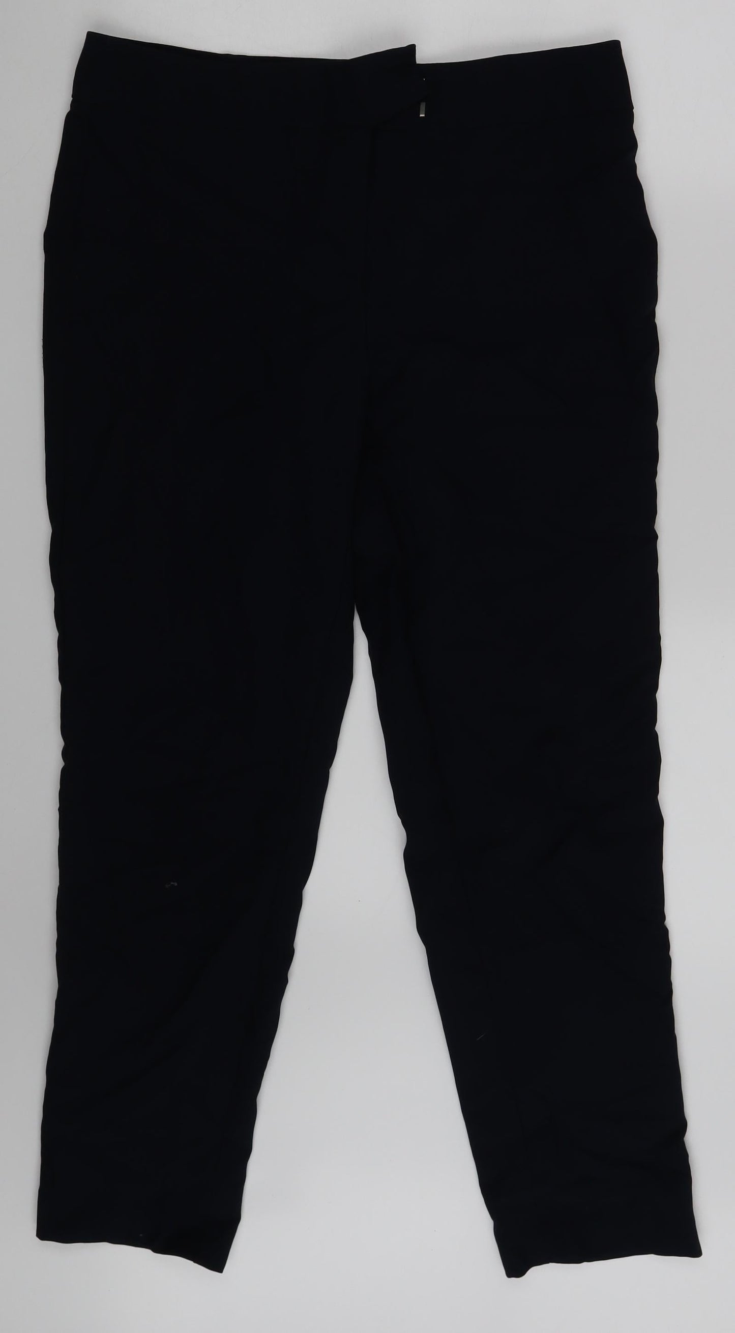 George Womens Black   Trousers  Size 12 L26 in