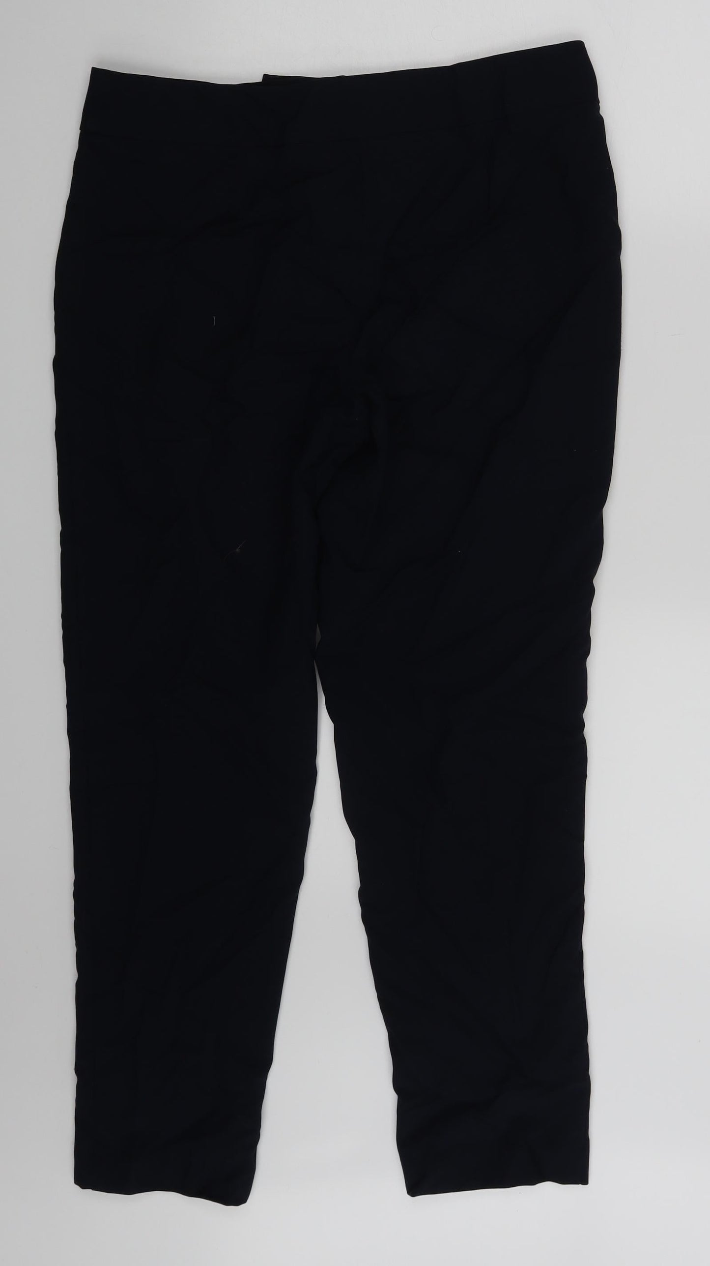 George Womens Black   Trousers  Size 12 L26 in