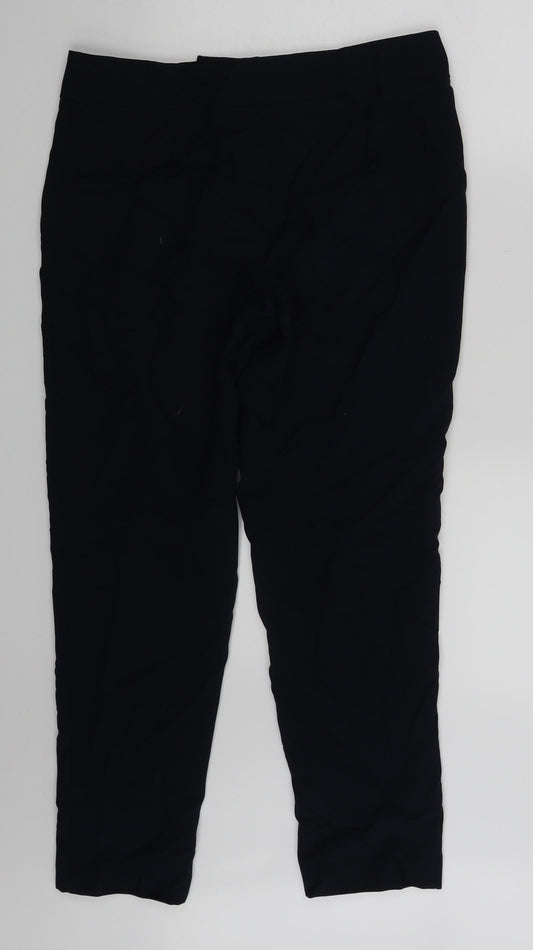 George Womens Black   Trousers  Size 12 L26 in