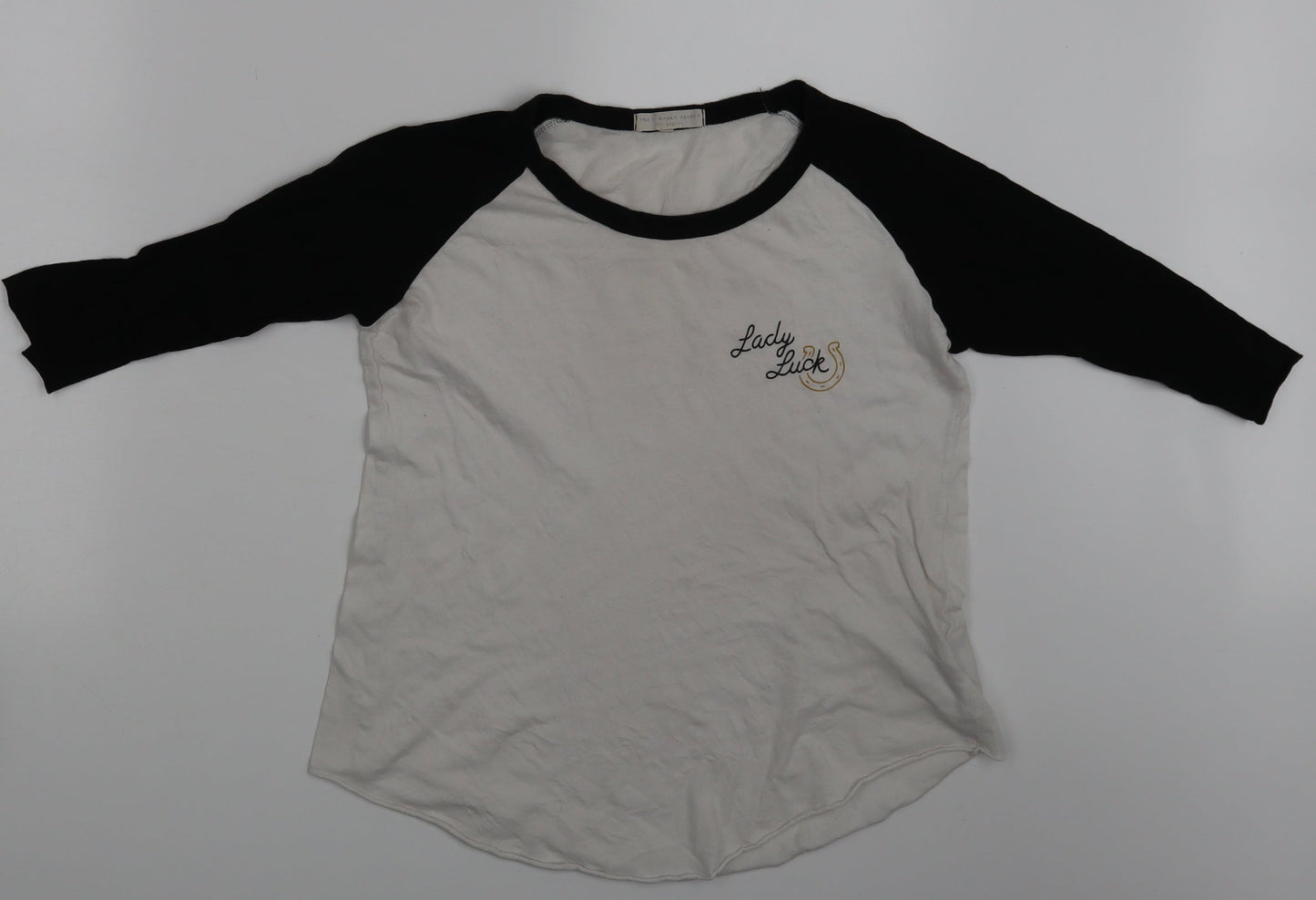 Truly Madly Deeply Womens White   Basic T-Shirt Size XS