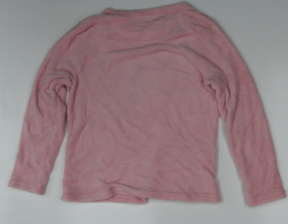 Just Like You Womens Pink Animal Print  Pullover Jumper Size 12  - UNICORN