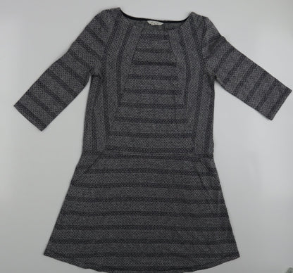Womens UK Size 10 H&M Grey Basic T-Shirt