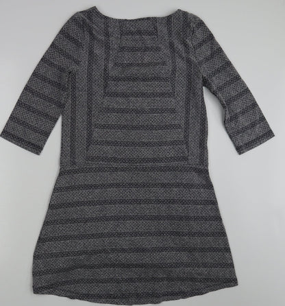 Womens UK Size 10 H&M Grey Basic T-Shirt