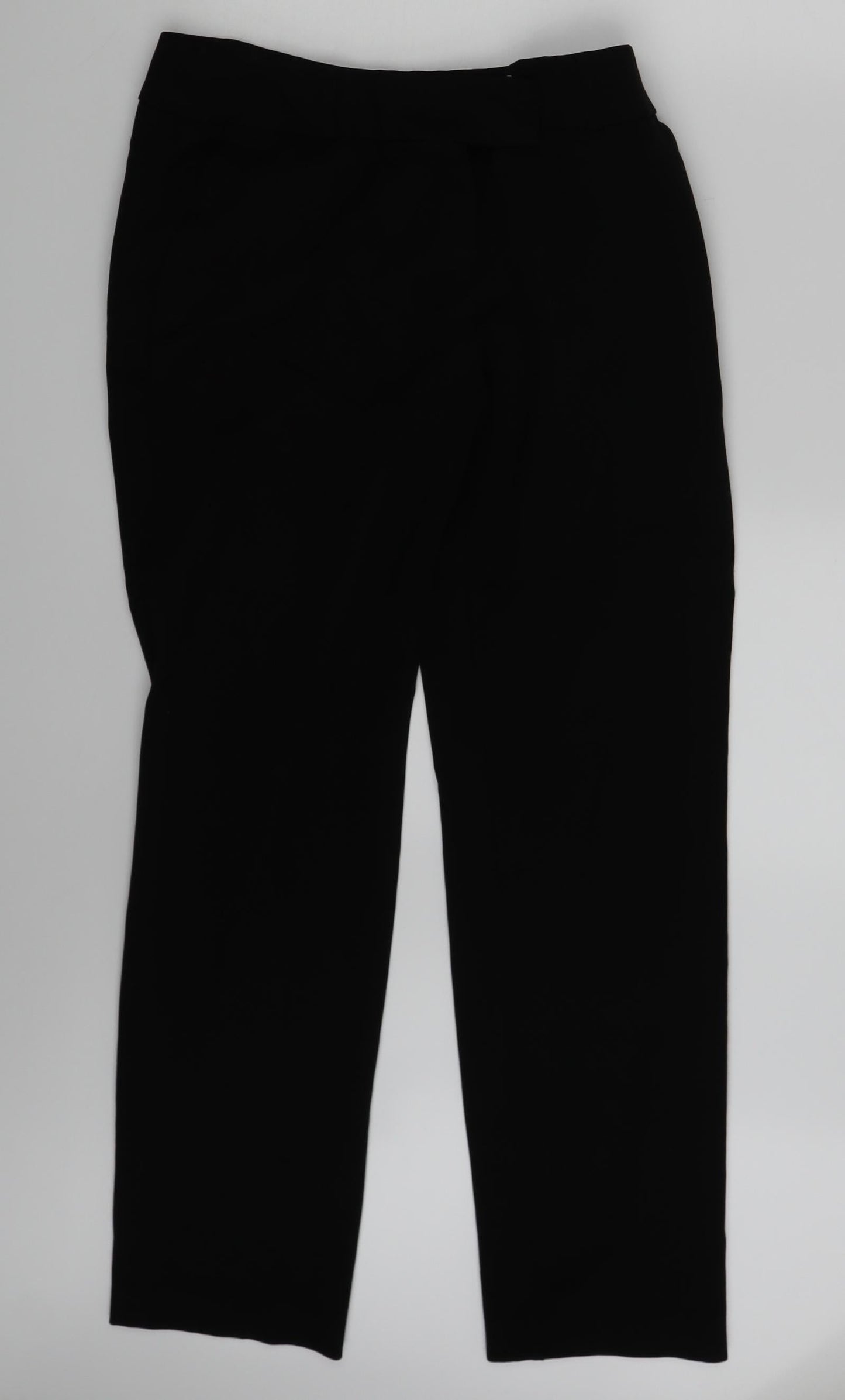 TU Womens Black   Trousers  Size 12 L29 in