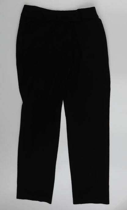 TU Womens Black   Trousers  Size 12 L29 in