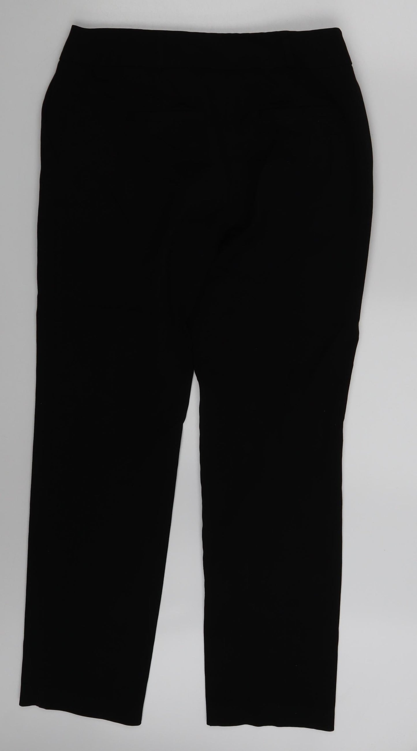TU Womens Black   Trousers  Size 12 L29 in