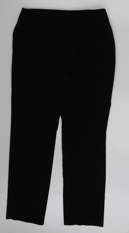 TU Womens Black   Trousers  Size 12 L29 in
