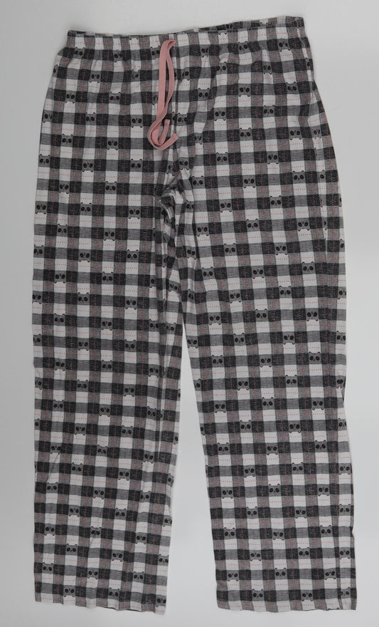 George Womens Multicoloured Polka Dot  Sweatpants Trousers Size 12 L28 in