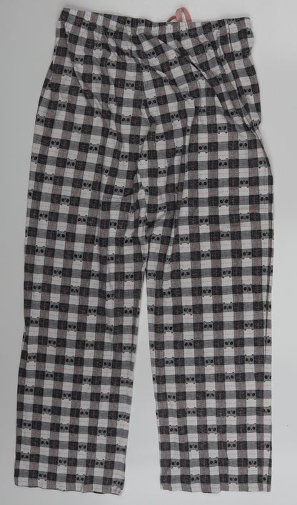 George Womens Multicoloured Polka Dot  Sweatpants Trousers Size 12 L28 in