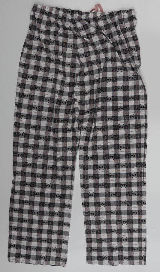 George Womens Multicoloured Polka Dot  Sweatpants Trousers Size 12 L28 in