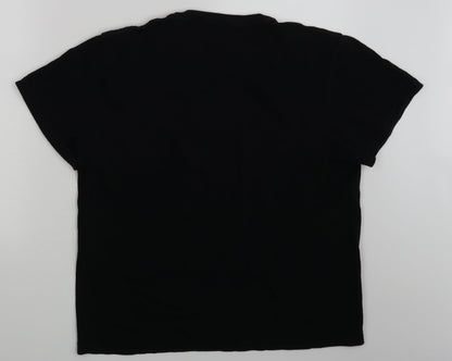 ActivLab Womens Black   Basic T-Shirt Size L  - Challenge Accepted
