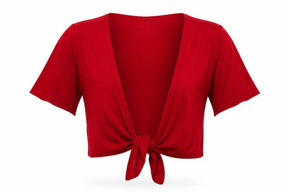 Womens UK Size 14 Missguided Red Basic Blouse