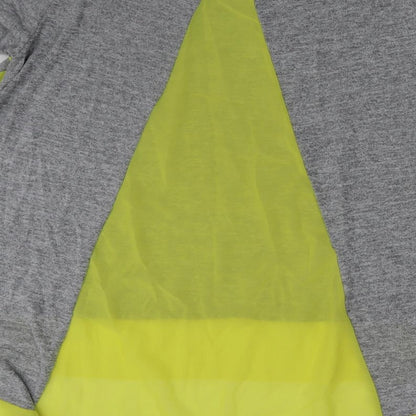 MITZY Womens Grey   Basic T-Shirt Size M