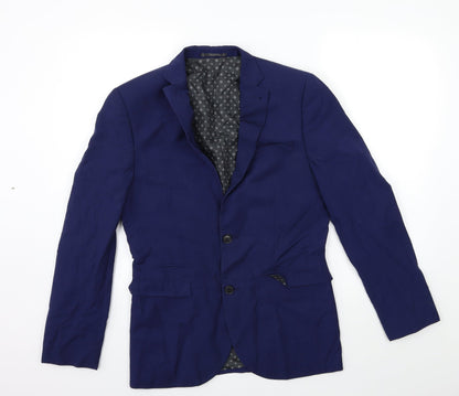 Mens UK Size 38 NEXT Regular Blue Suit Jacket