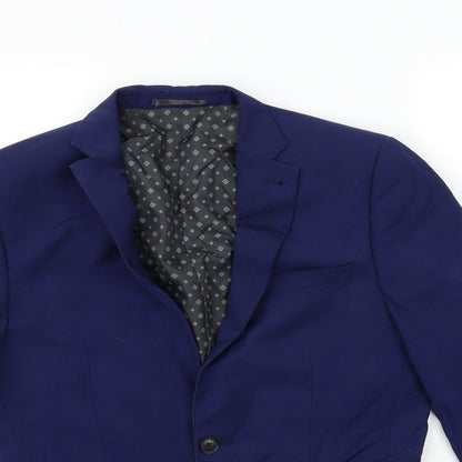 Mens UK Size 38 NEXT Regular Blue Suit Jacket