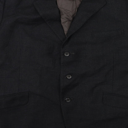 Mens UK Size 42 Preworn Regular Black Suit Jacket