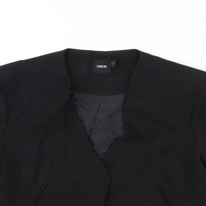 Womens UK Size 8 ASOS Black Jacket