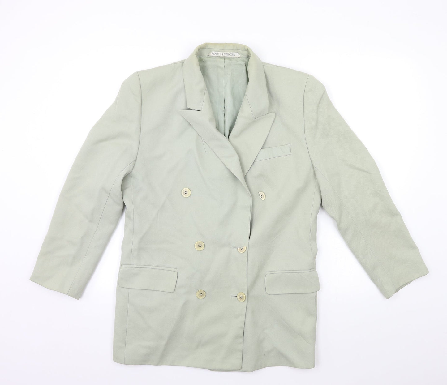 Marks and Spencer Womens Blue   Jacket Suit Jacket Size 14