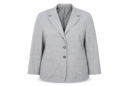 Womens UK Size 20 Preworn Regular Grey Blazer