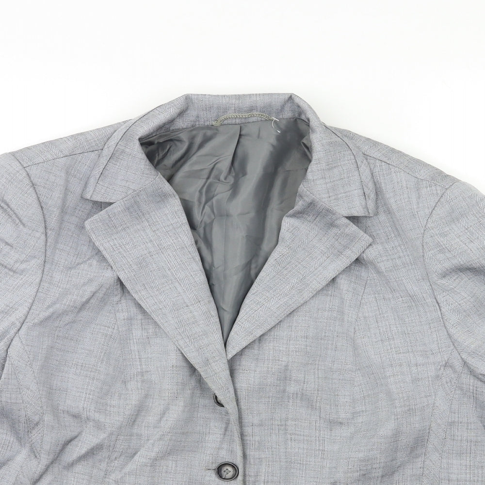Womens UK Size 20 Preworn Regular Grey Blazer