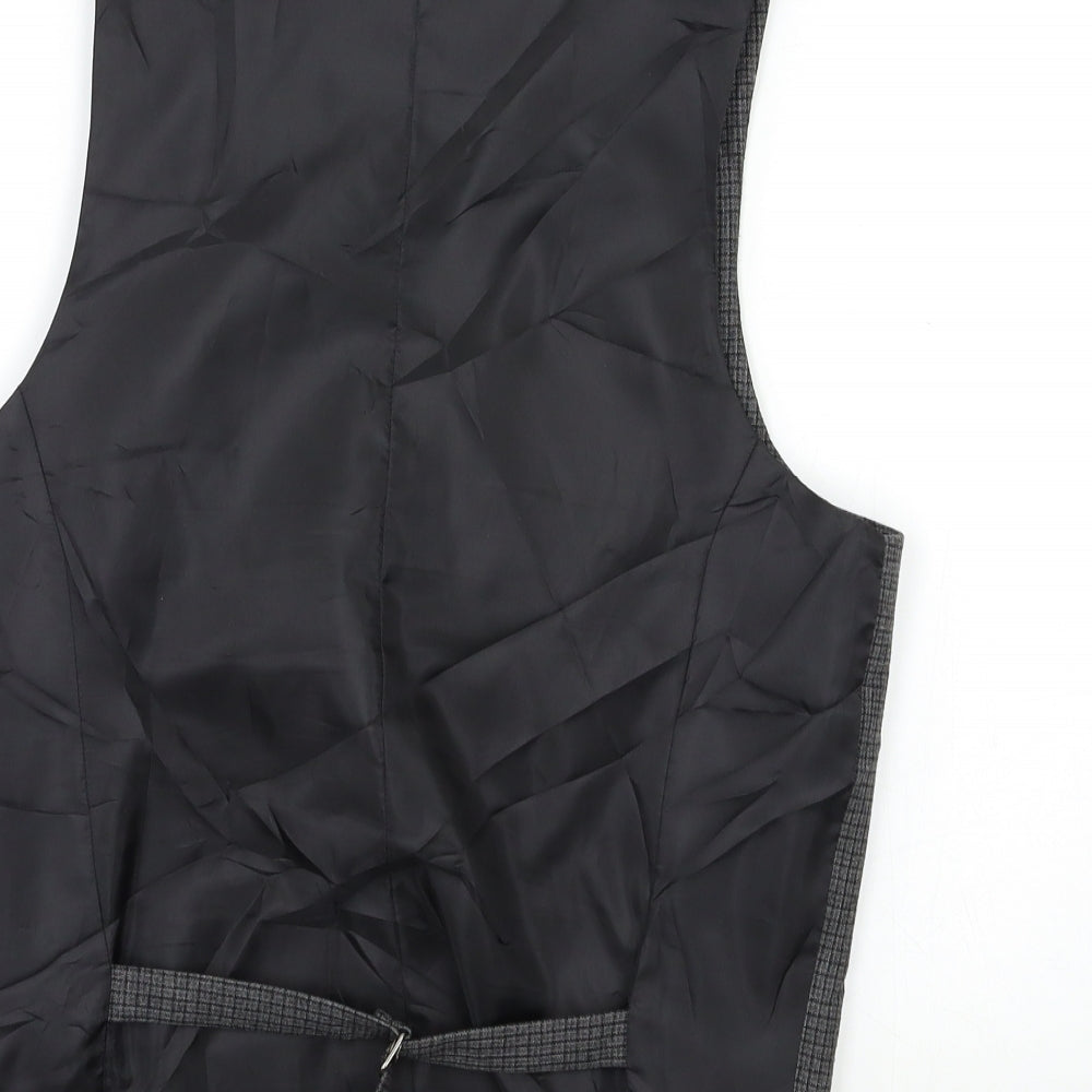 ASOS Mens Grey Check  Jacket Suit Jacket Size 36