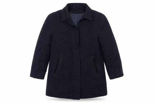 Womens UK Size 18 BHS Blue Overcoat