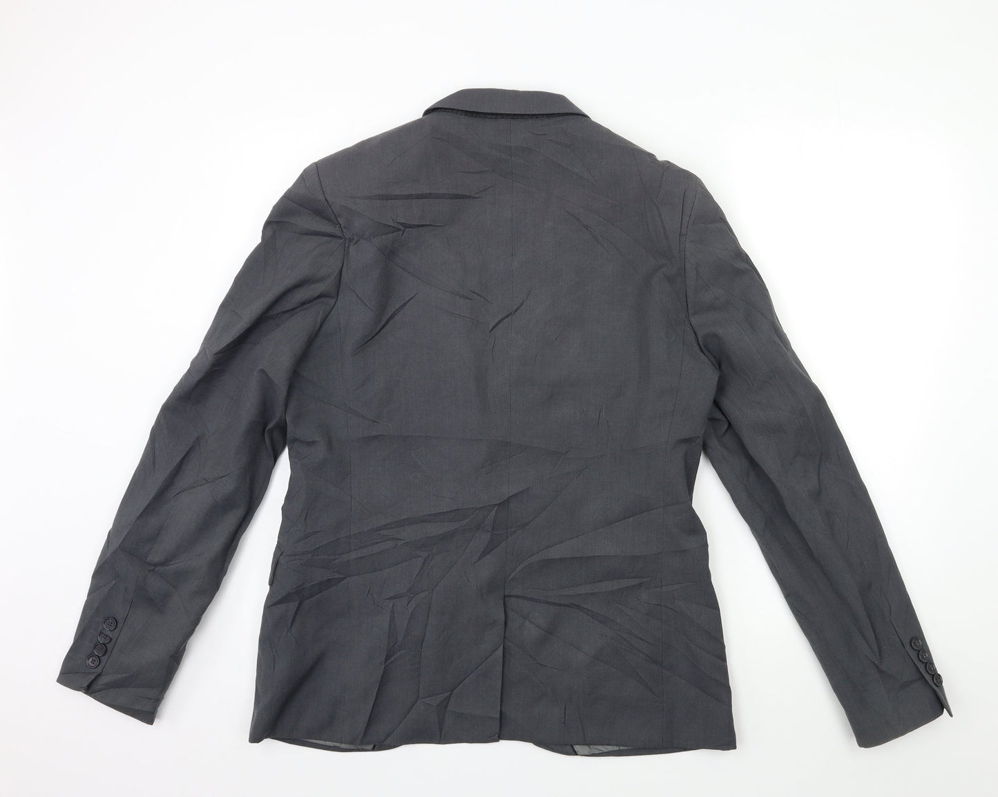Mens UK Size 40 Topman Regular Grey Suit Jacket