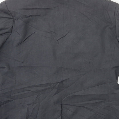 Mens UK Size 40 Topman Regular Grey Suit Jacket