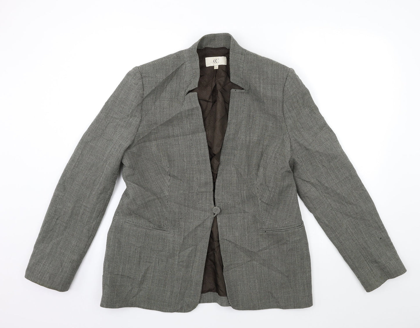 Country Casuals Womens Grey   Jacket Suit Jacket Size 14